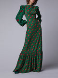 YAHUITE Bohemian Elegant Maxi Dress