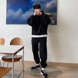 Yahuite Basic Sports Hoodie & Jogger Pants