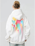 Yahuite Colorful Graffiti Hoodie