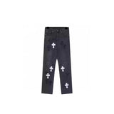 Yahuite y2k  Street Jeans Trendy Ins All-Match High-Rise Heavy Work Casual Pants Men and Women