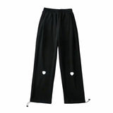 Kukombo - Womens 100%Cotton Straight Pants