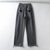 Kukombo - Womens 100%Cotton Straight Pants